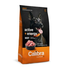 Calibra Dog EXPERT+ Adult Active & Energy Beef 750g