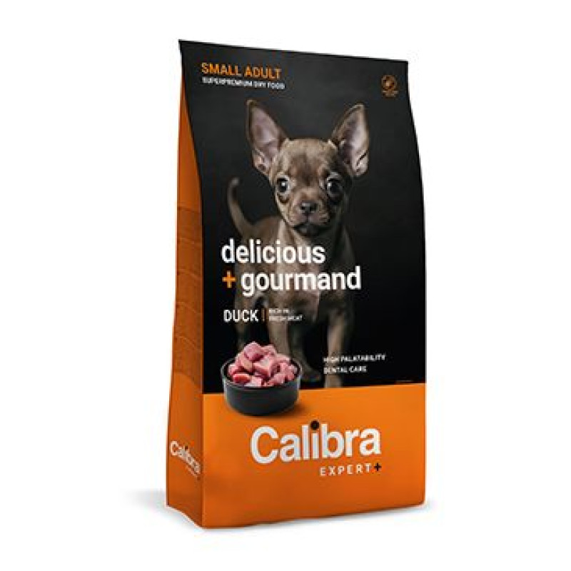 Calibra Dog EXPERT+ Adult Small Delicious&Gourm 400g