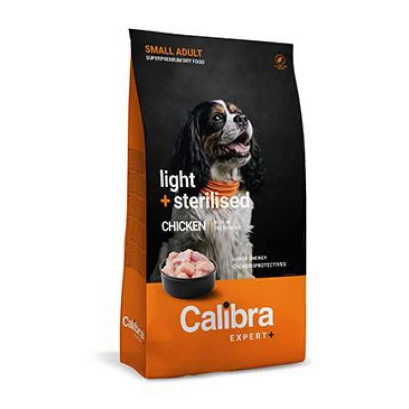 Calibra Dog EXPERT+ Adult Small Light&Steril Chick 6kg