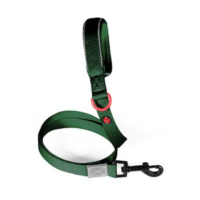 Vodítko pes PREMIUM nylon 15mm/1,2m tm.zelená Zolux