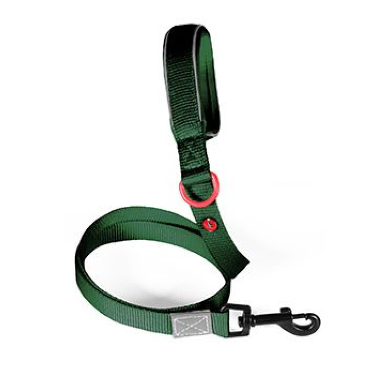 Vodítko pes PREMIUM nylon 20mm/1,2m tm.zelená Zolux