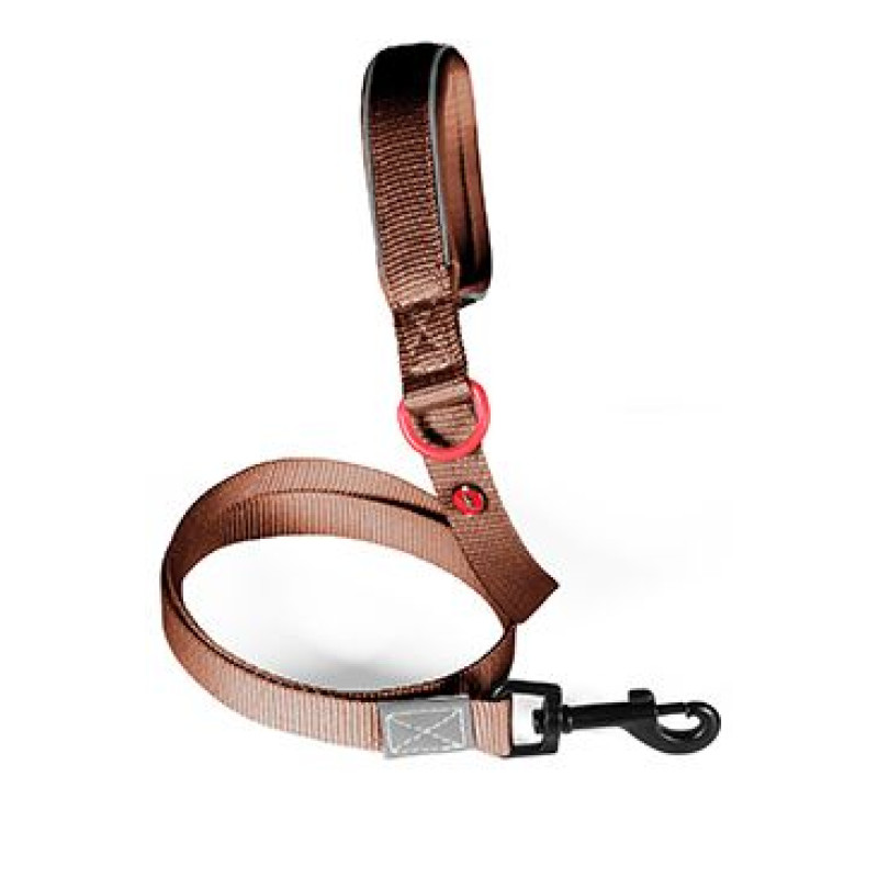Vodítko pes PREMIUM nylon 20mm/1,2m moka Zolux