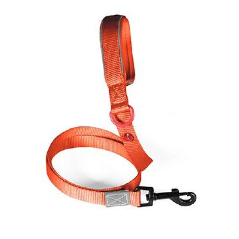 Vodítko pes PREMIUM nylon 20mm/1,2m tm.oranž. Zolux