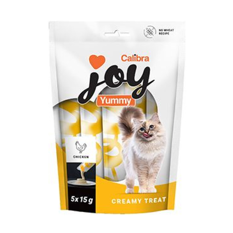 Calibra Joy Cat Yummy Chicken Treat 5x15g