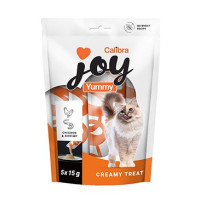 Calibra Joy Cat Yummy Chicken & Shrimp Treat 5x15g