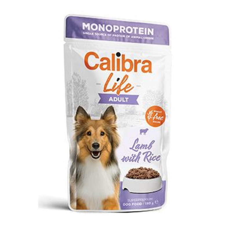 Calibra Dog Life kapsa Adult Lamb 150g