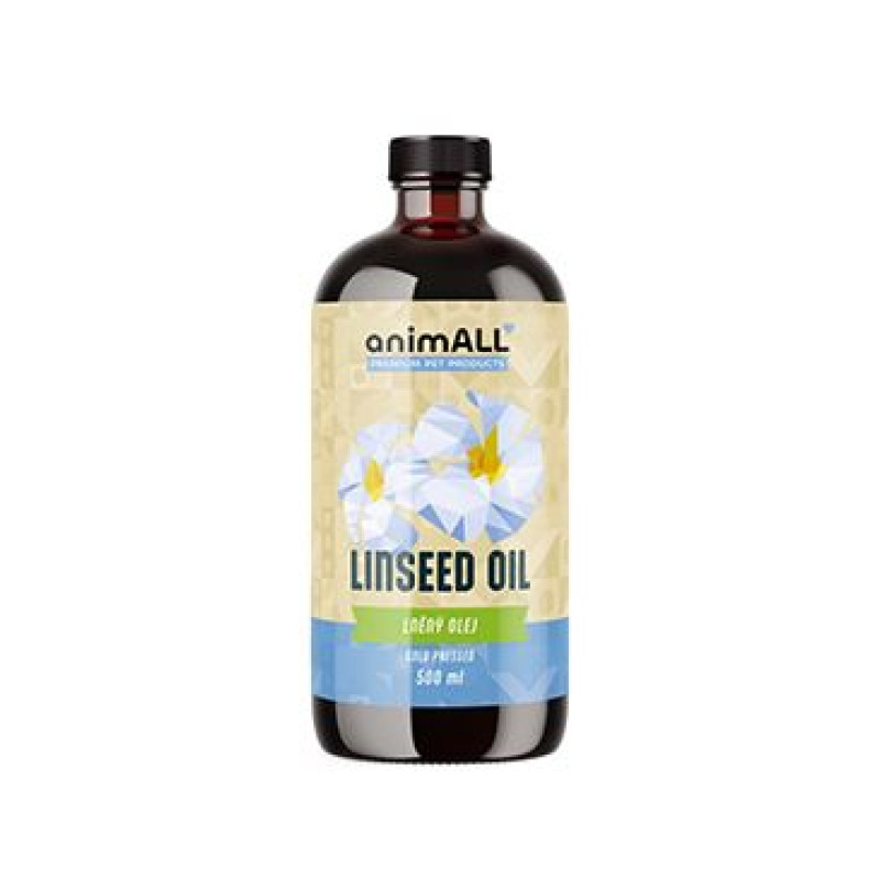 animALL Lněný olej 500ml
