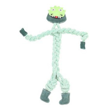 Hračka pes animALL Krokodýl kůže+lano Mr.Roper 78cm