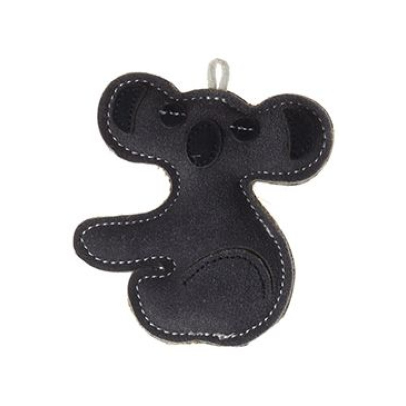 Hračka pes animALL Malá koala kůže, šedá 11,5x10cm