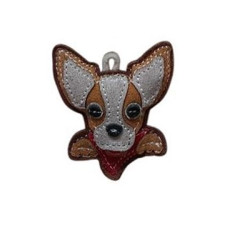 Hračka pes animALL Čivava pro štěňata, kůže 10x6,5cm