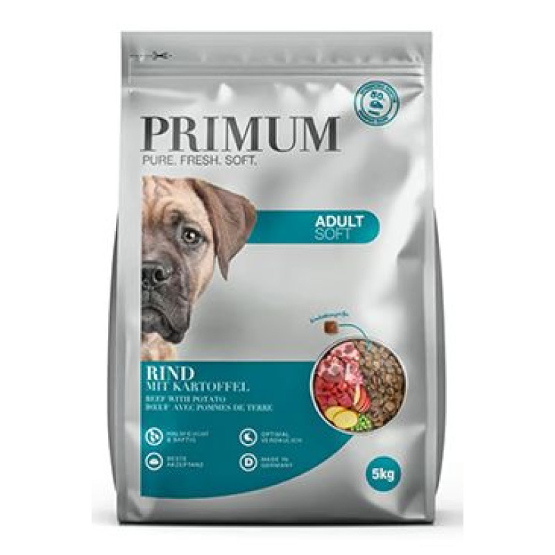 Primum Dog Adult Soft Beef with Potato 5kg