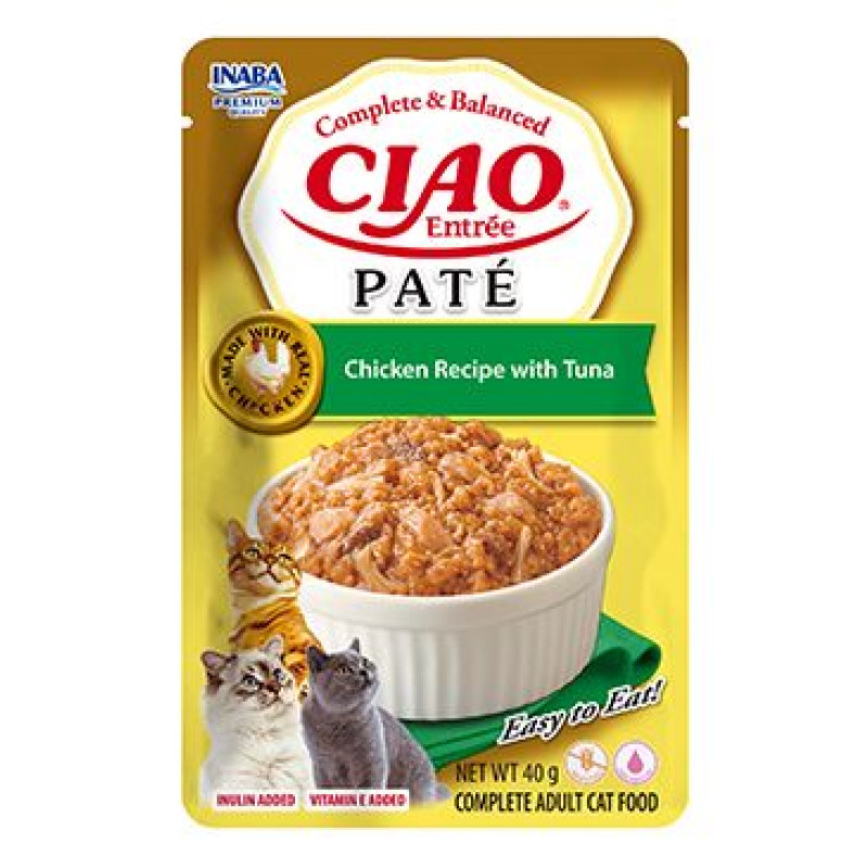 Churu Cat Entrée Paté Chicken Recipe with Tuna 40g