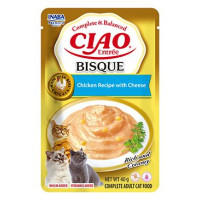 Churu Cat Entrée Bisque Chicken Recipe with Cheese 40g