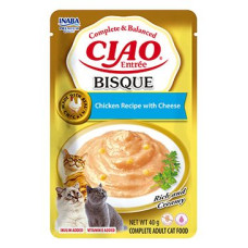 Churu Cat Entrée Bisque Chicken Recipe with Cheese 40g