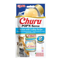 Churu Cat POP'N Serve Chicken with Scallop Recipe2x35g