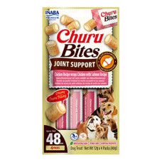 Churu Dog Bites Joint Supp.Chick.wraps Chick&Salm4x12g