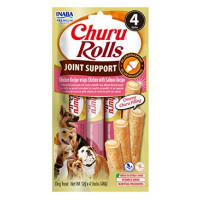 Churu Dog Rolls Joint Supp.Chick.wraps Chick&Salm4x12g