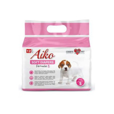 Plenky pro feny Aiko Soft Diapers S/28x40cm 12ks