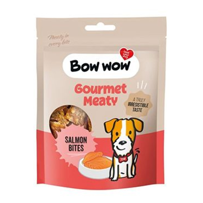 Bow wow poch. Lososová masíčka 60g