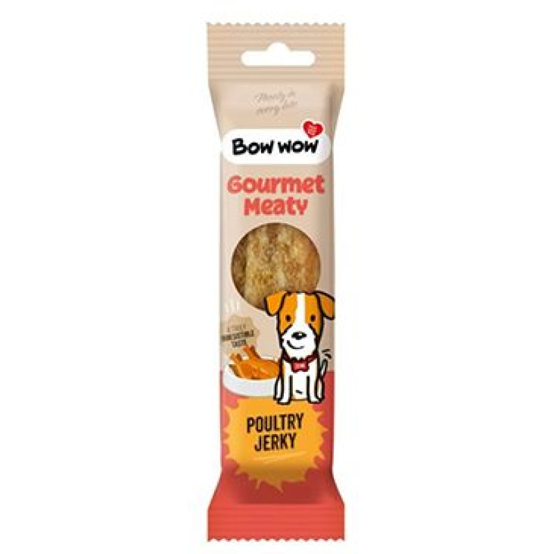 Bow wow poch. Drůbeží plátky 50g