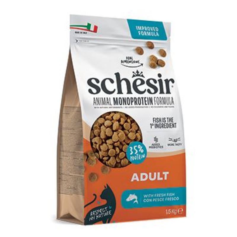 Schesir Cat Animal Monoprotein rybí 1,5kg