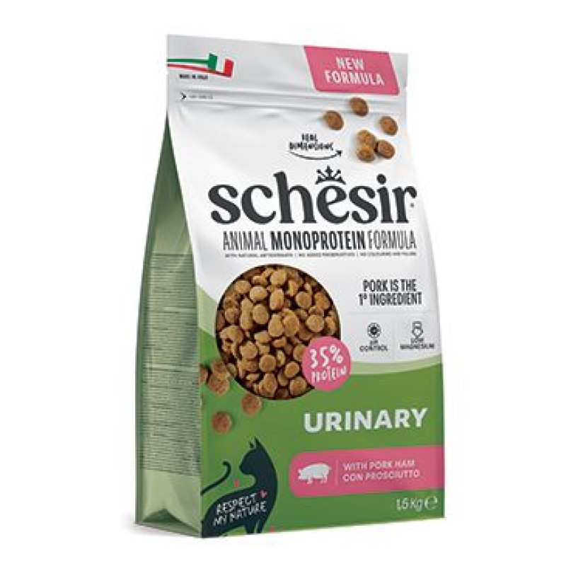 Schesir Cat Monoprotein Urinary šunka 1,5kg