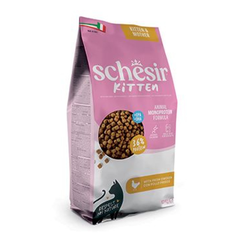 Schesir Cat Animal Monoprotein Kitten kuřecí 10kg