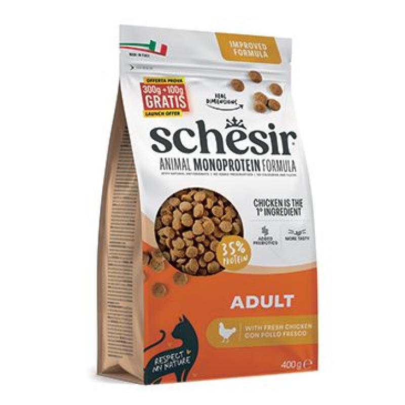 Schesir Cat Monoprotein kuřecí 400g