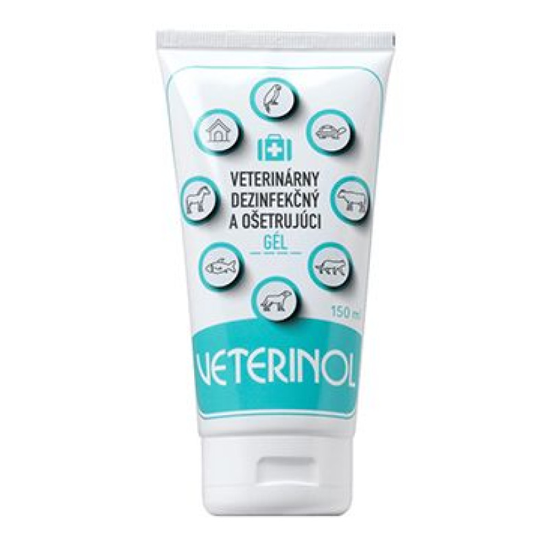 VETERINOL ošetřující a dezinfekční gel 150ml