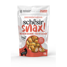 Schesir Cat pochoutka Snax! Lososové polštářky 60g