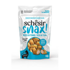 Schesir Cat pochoutka Snax! Tuňákové polštářky 60g