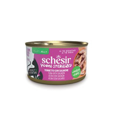 Schesir Cat konz. Young&Sterilized tuňák/losos 85g