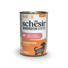 Schesir Dog konz.Monoprotein Šunka paté 400g