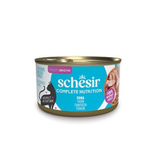 Schesir Cat konz.Compl.Nutrition Tuňák vývar 85g