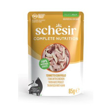 Schesir Cat kapsa Compl.Nutrition Tuňák+kuře želé 85g