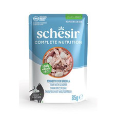 Schesir Cat kapsa Compl.Nutrit.Tuňák+moř.vlk želé 85g