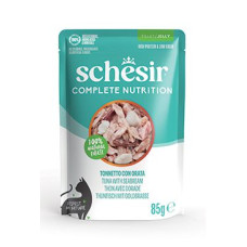 Schesir Cat kapsa Compl.Nutrition Tuňák+pražma želé85g
