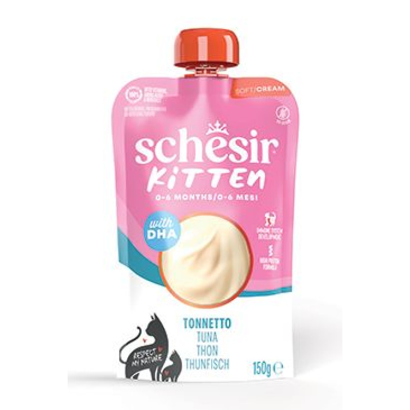Schesir Cat kapsa Kitten Tuňák v omáčce 150g