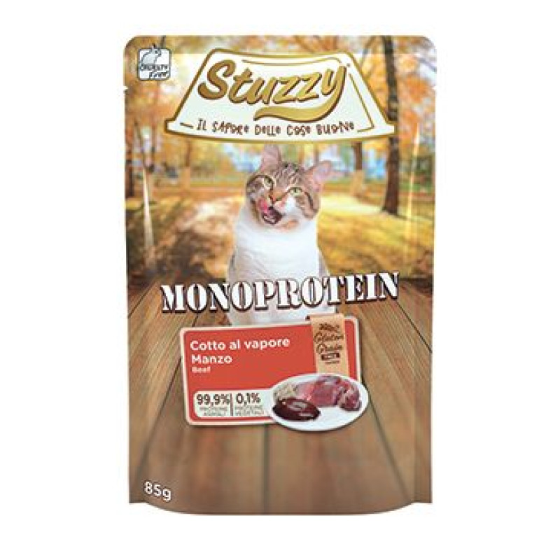 Stuzzy Cat kapsa Monoprotein Hovězí paté 85g