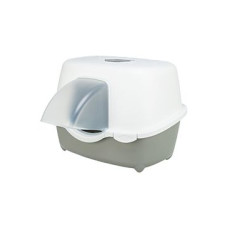 WC kočka DAVIO TOP krytý vstup 56x39x39cm šedá/bílá TR