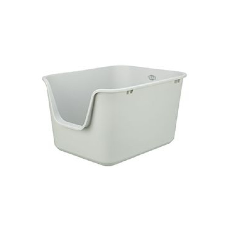 WC kočka PAVO vysoké okraje 44x32x55cm šedá TR