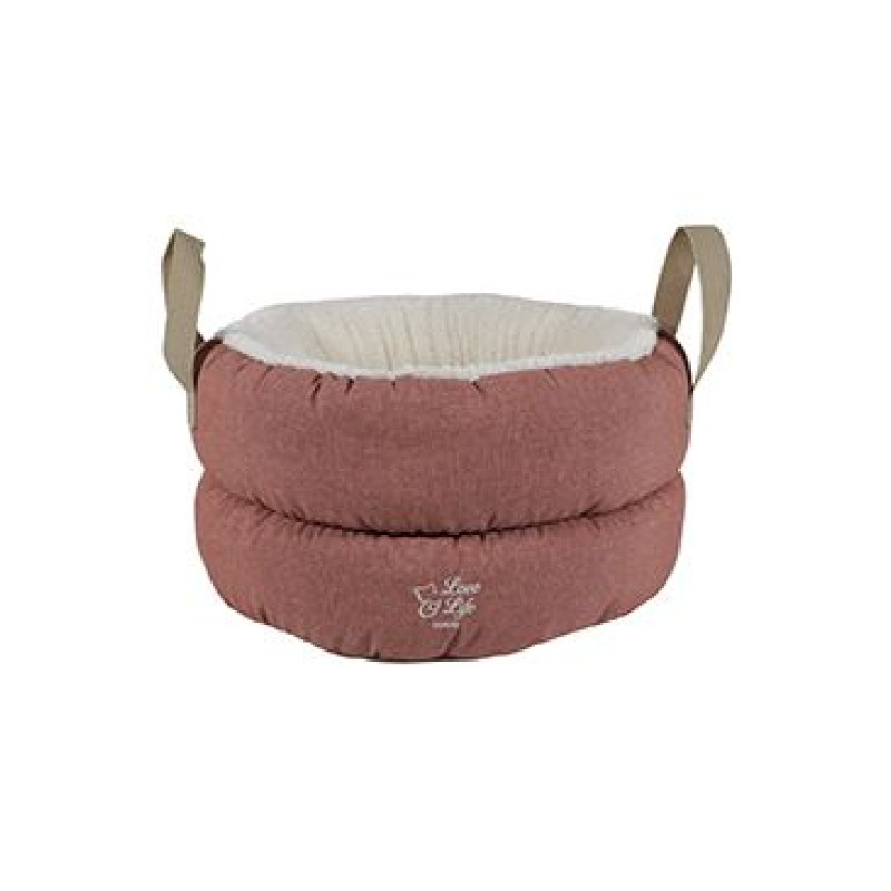 Pelech koš NOMÁD ELLA 44cm růžová Zolux