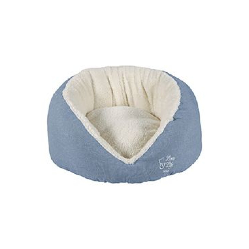Pelech koš SRDCE ELLA 48cm modrá Zolux