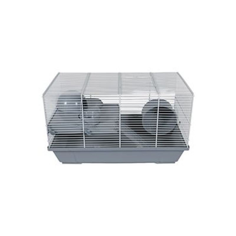 Klec křeček PRIMO 50cm šedá/bílá Zolux