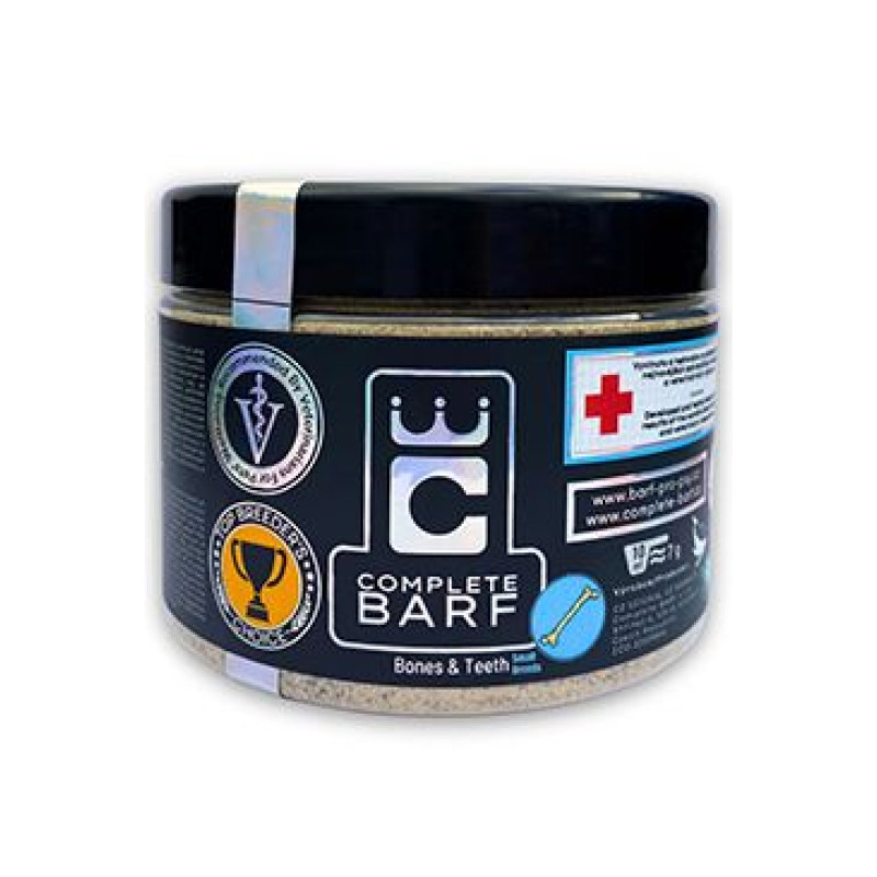 Complete BARF Kosti a zuby pro malá plemena 450g