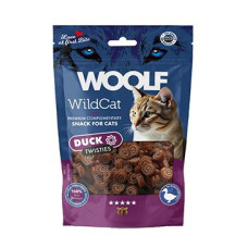 WOOLF WildCat Twisties Snack Duck 50g