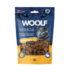 WOOLF WildCat Twisties Snack Rabbit 50g