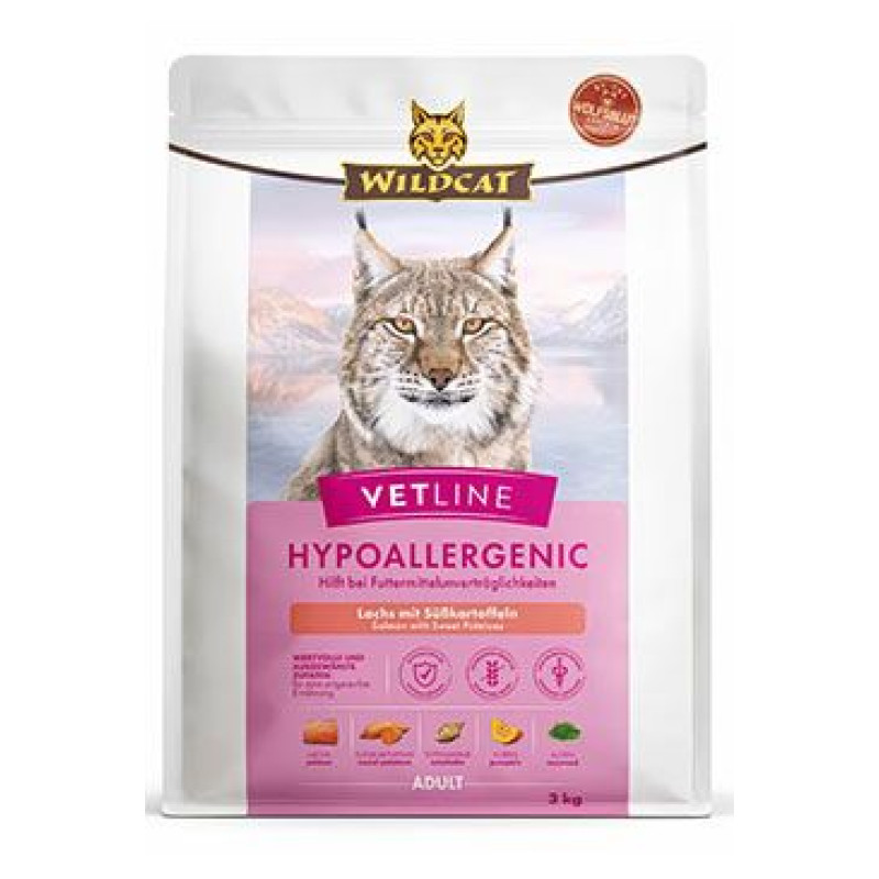 Wildcat VetLine Hypoallergenic Salmon 3kg
