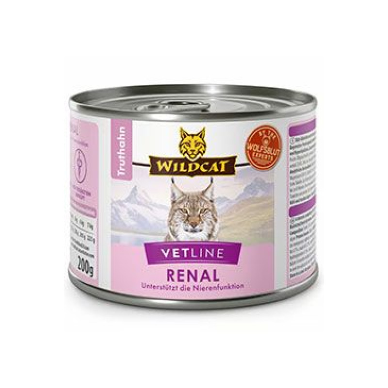 Wildcat VetLine Renal Turkey konz. 200g