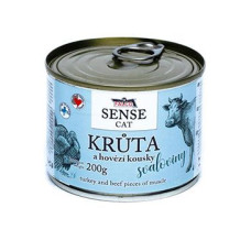 FALCO SENSE CAT krůta a hovězí 200g